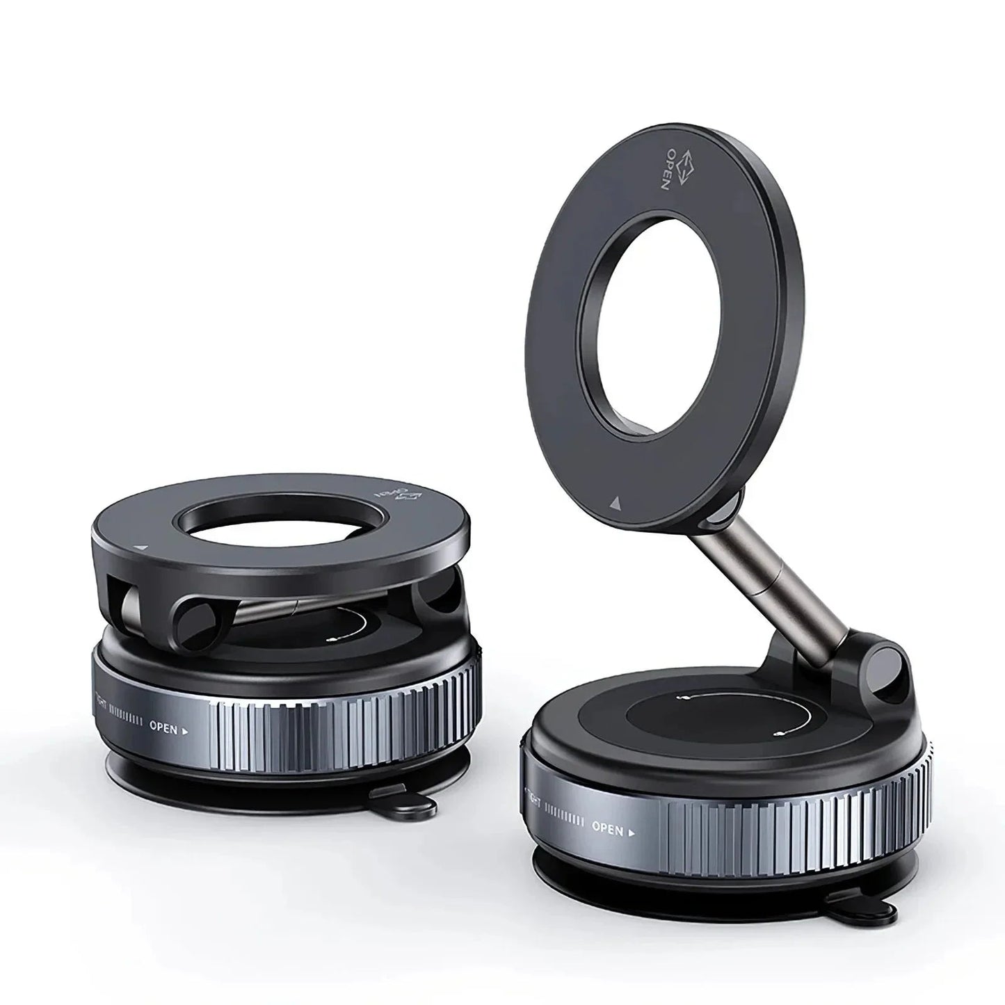 Xiaomi Magsafe Car Phone Holder Suction Cup Vacuum Magnetic Phone Stand 360° Rotatable and Foldable Suction Cup Phone Holder