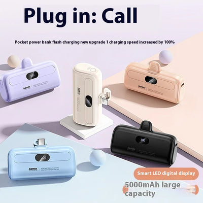 Portable 5000Mah Backup Charger